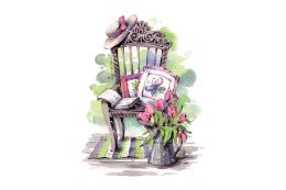 Весеннее кресло
