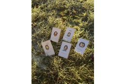 Серия мини - открытки с ежиками 